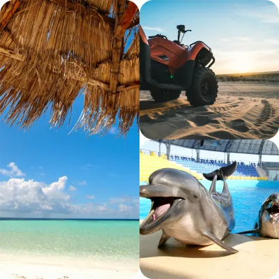Sahl Hasheesh : Forfait Orange Island, Grand Safari et Dolphin House