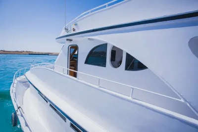 Šarm El Šeichas: Privati jachtos išvyka su pietumis ir gėrimais