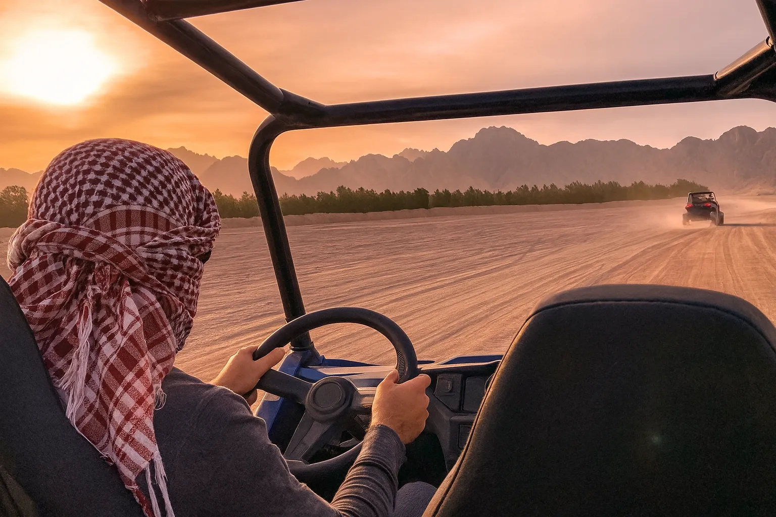 Hurghada: Quad, Jeep, Camel, and Buggy Safari with BBQ Dinner