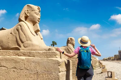 Zo Sharm El Sheikh: Sprostredkovaný celodenný výlet do Luxoru lietadlom