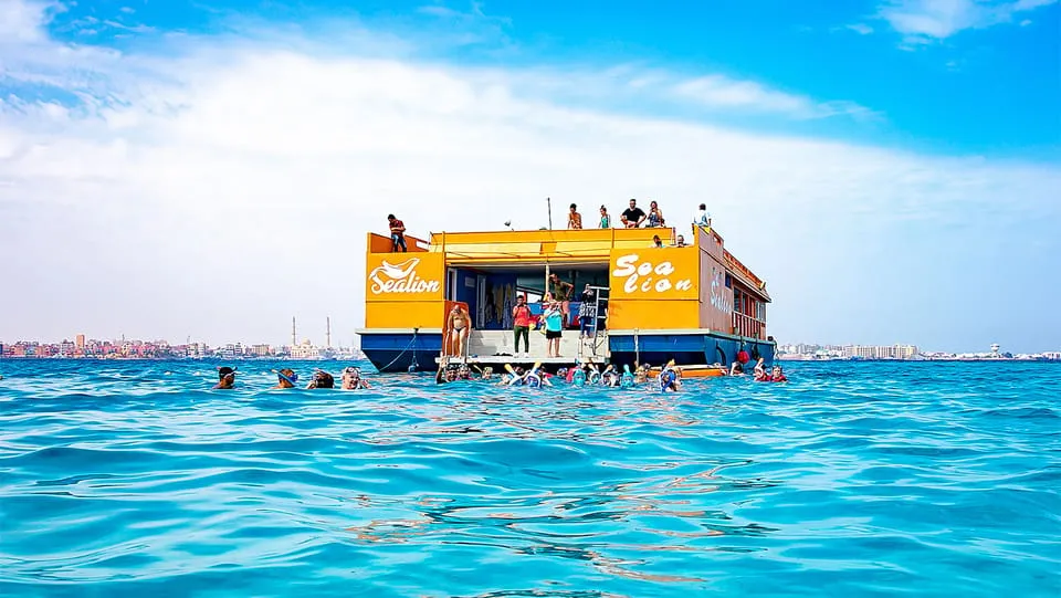 From El Gouna: Scenic Submarine Tour with Snorkeling and Transfer