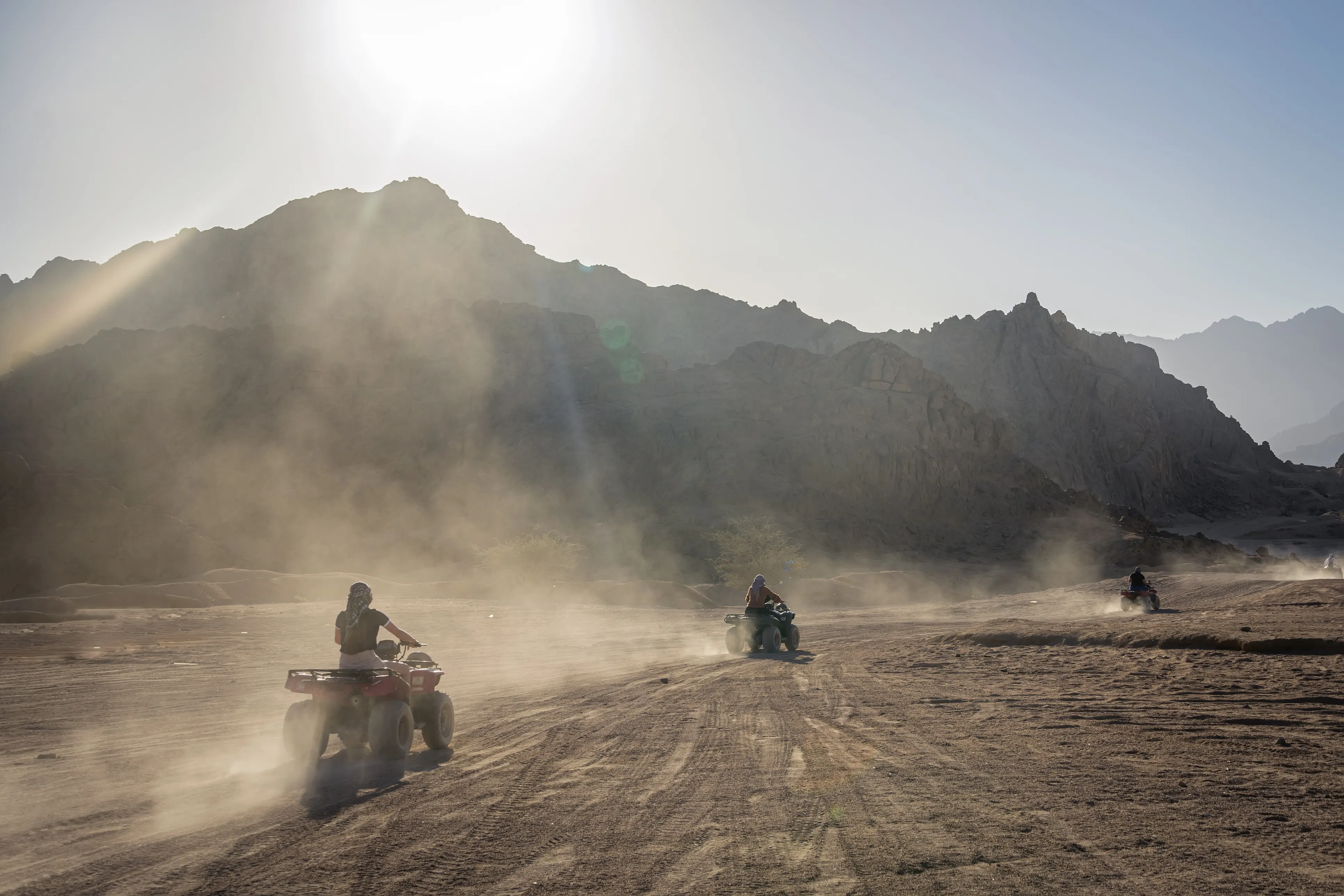 Sharm El Sheikh: Quad Bike Safari, Parasailing, Glass Bottom Boat, and Water Sports