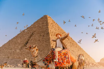 Makadi Bay: Dagstur til Kairo og Giza med lunsj