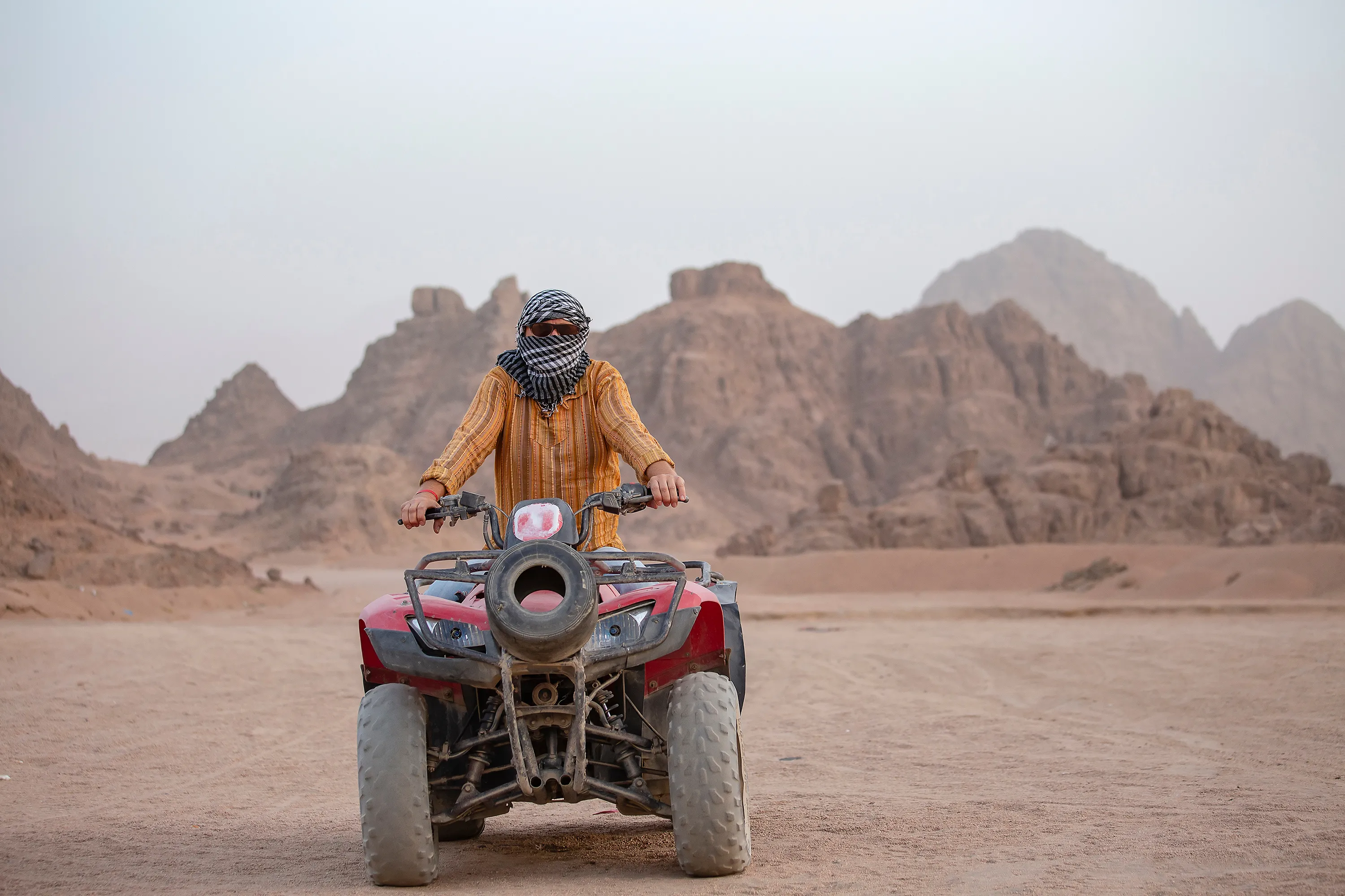 Makadi Bay: Private ATV Quad Ride, Bedouin Village & Camel Ride