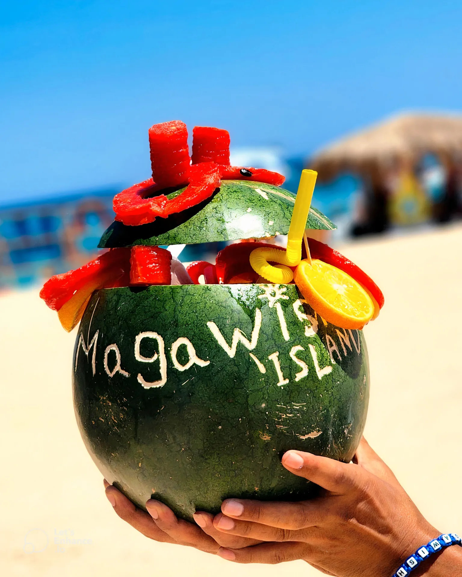 El Gouna: Boat Tour to Magawish Island with Buffet Lunch