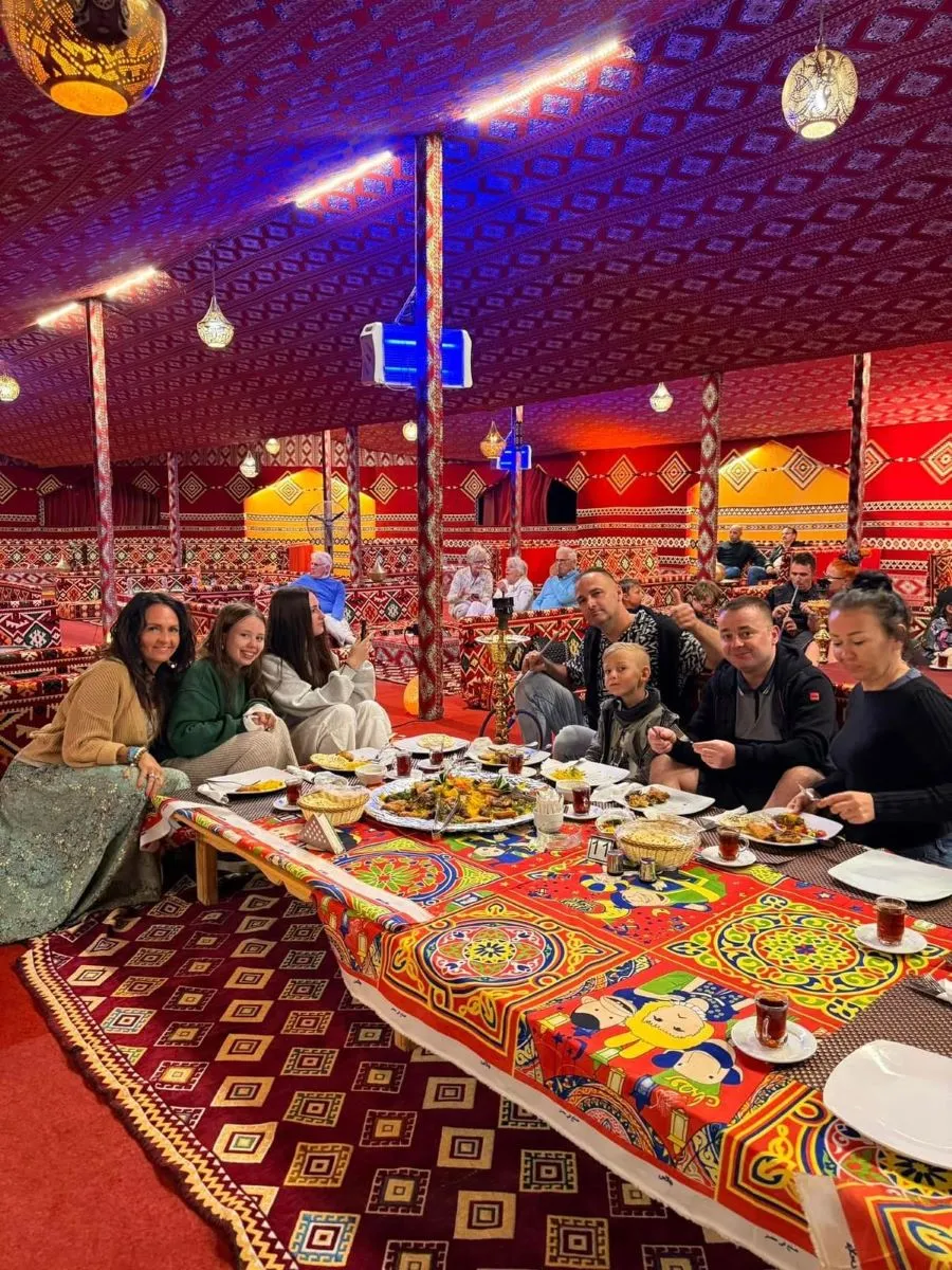 From Port Ghalib: Bedouin tent with dinner and show - Photo 1