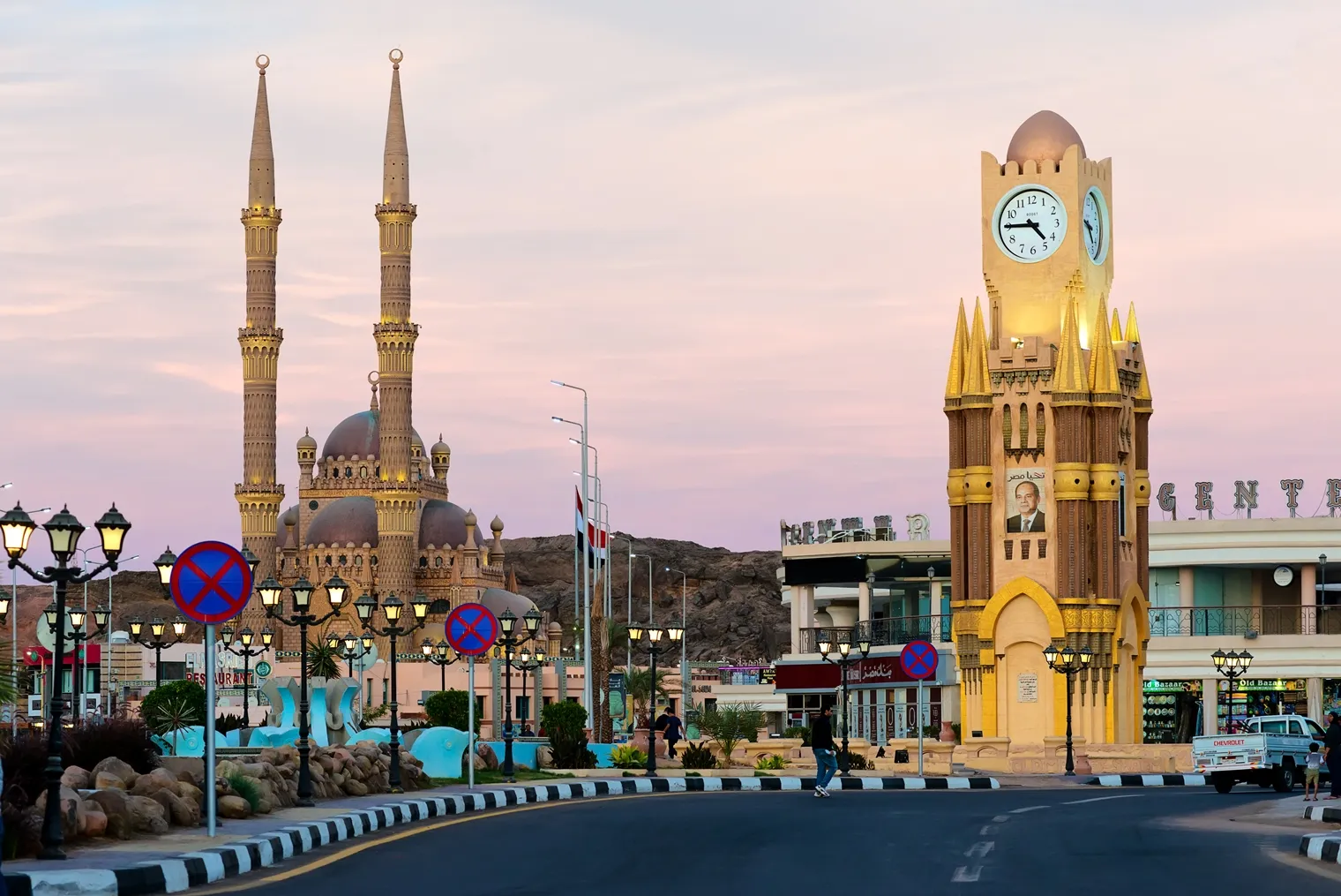 Sharm: Private Führung zur Al-Sahaba-Moschee & Naama Bay